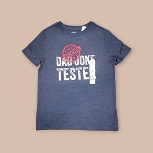 CAT & JACK 'Official Dad Joke Tester' Tee Medium 8 Kids